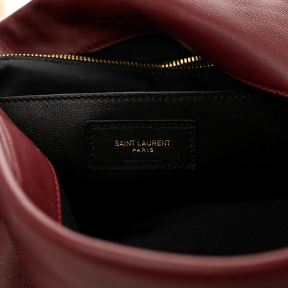 Lambskin Matelasse Monogram Maxi Jamie 4.3 New Dark Bordeaux