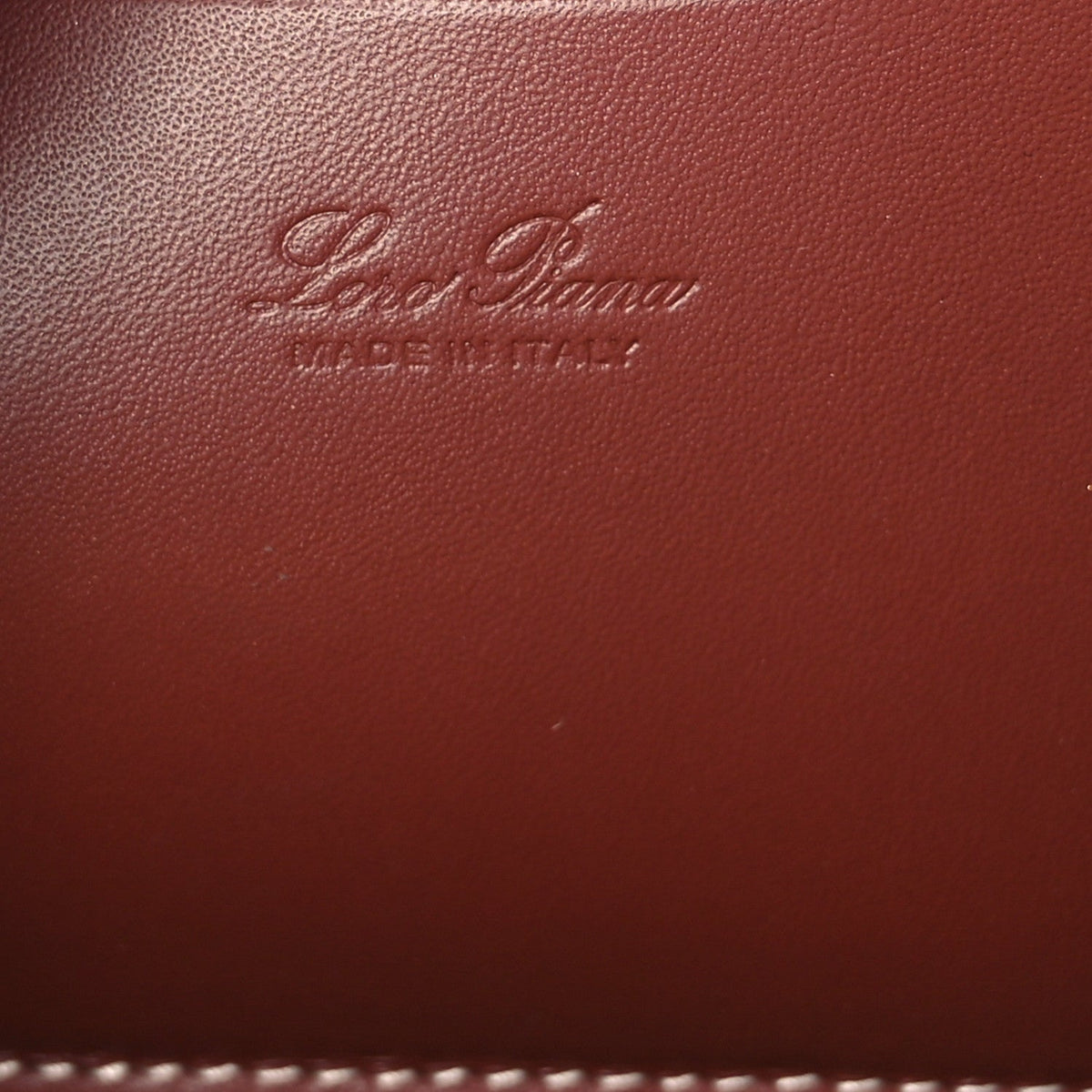 Calfskin L25 Loom Bag Smoked Caramel