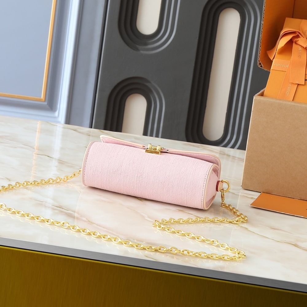 LOUIS VUITTON POCHETTE CAMILLE WASHED PINK 20CM