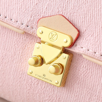 LOUIS VUITTON POCHETTE CAMILLE WASHED PINK 20CM