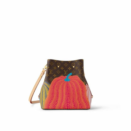 Louis Vuitton X YK Pumpkin Prin Néonoé MM M46473