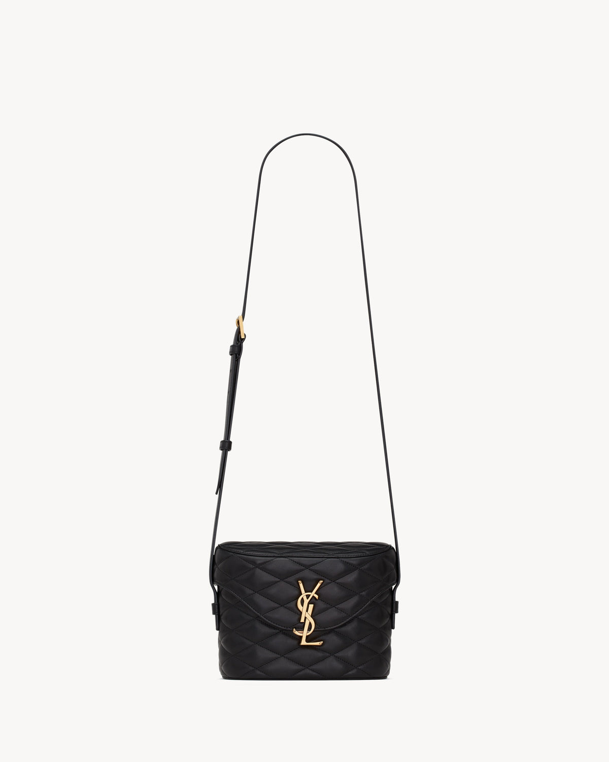 Saint Laurent June box bag in quilted lambskin