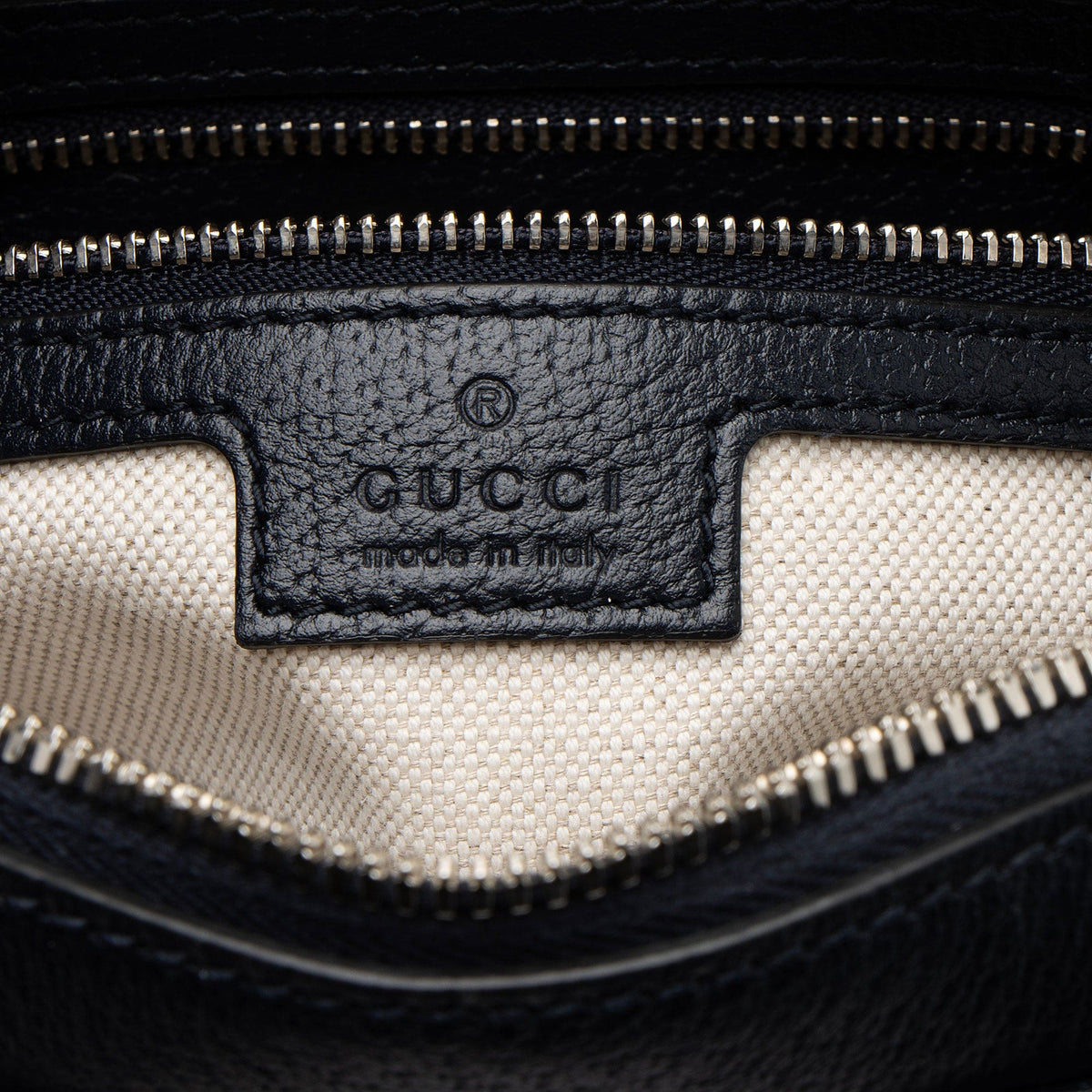 Gucci GG Supreme Ophidia Studded Web Flap Small Messenger