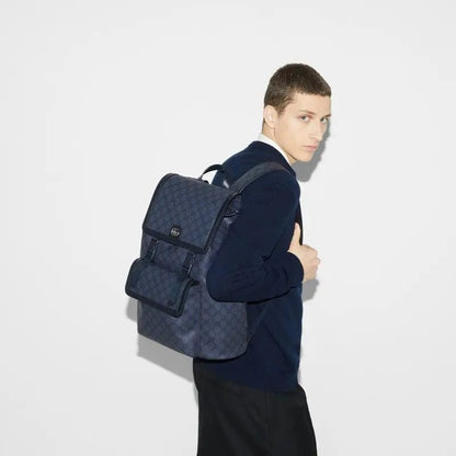 GUCCI OPHIDIA LARGE GG BACKPACK