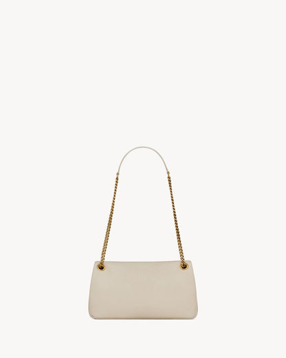 Saint Laurent Calypso small in plunged lambskin