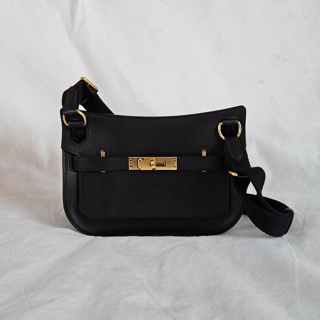 Hermès Black Mini Jypsiere