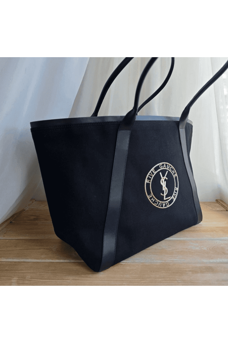 Saint Laurent RIVE GAUCHE tote bag in canvas