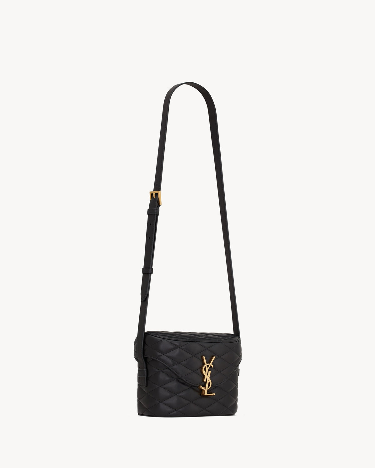 Saint Laurent June box bag in quilted lambskin