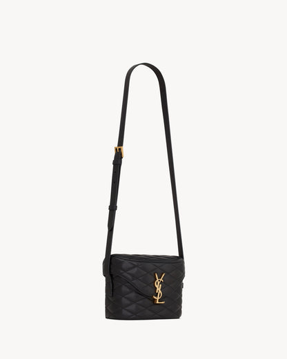 Saint Laurent June box bag in quilted lambskin