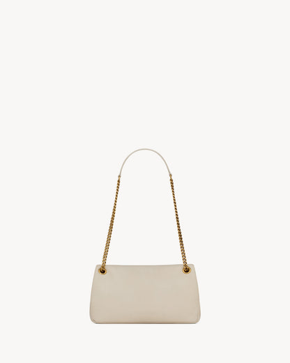 Saint Laurent Calypso small in plunged lambskin