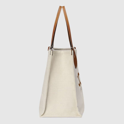 GUCCI Large tote bag with Gucci print