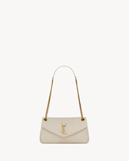 Saint Laurent Calypso small in plunged lambskin