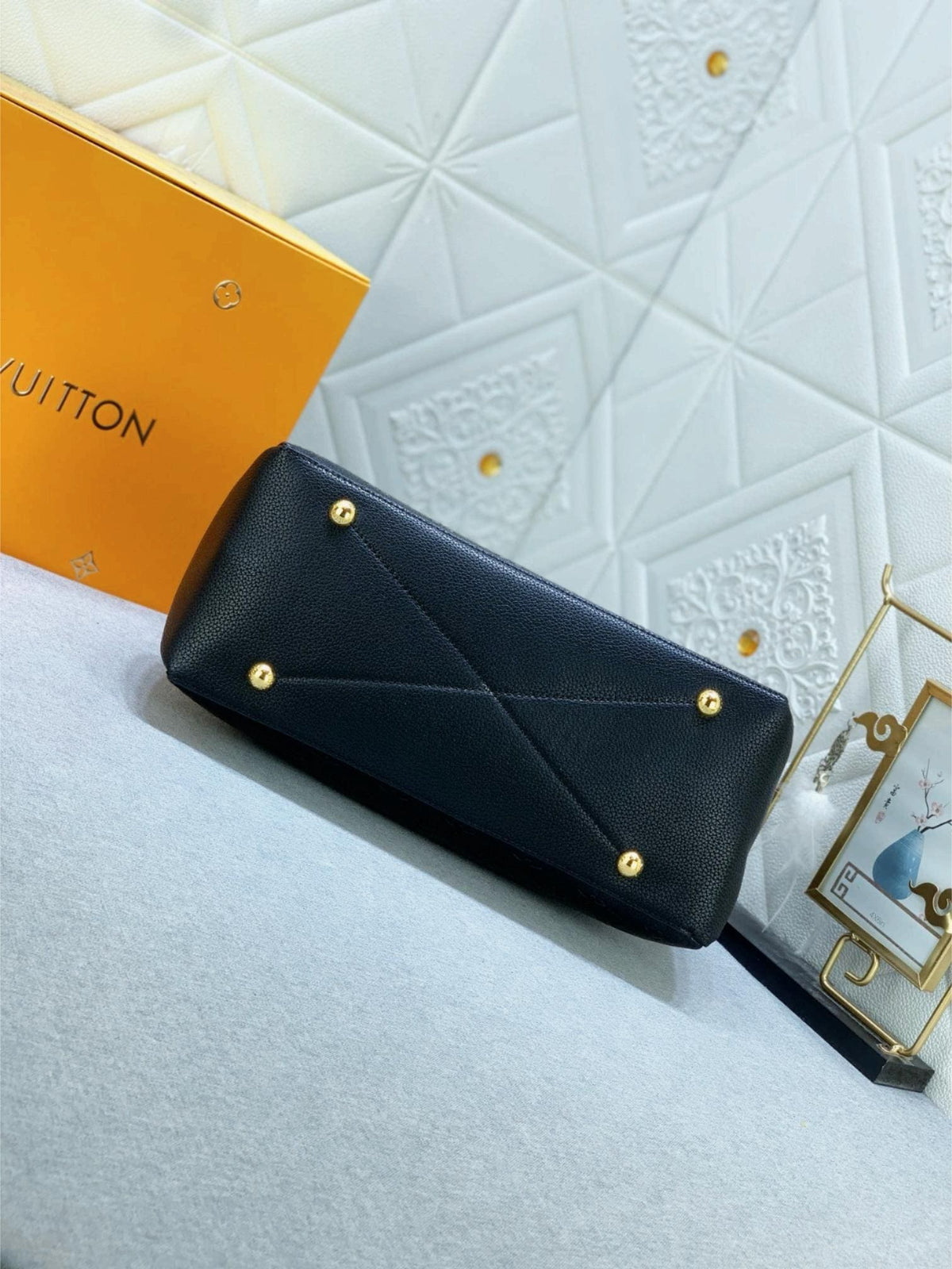 Louis Vuitton MAIDA HOBO MONOGRAM EMPREINTE LEATHER IN BLACK