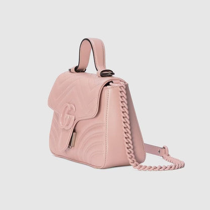 GUCCI MARMONT MINI TOP HANDLE BAG