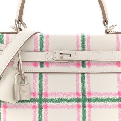 Swift Tartan Kelly Retourne 25 Gris Pale Rose Bubblegum Vert Moyen