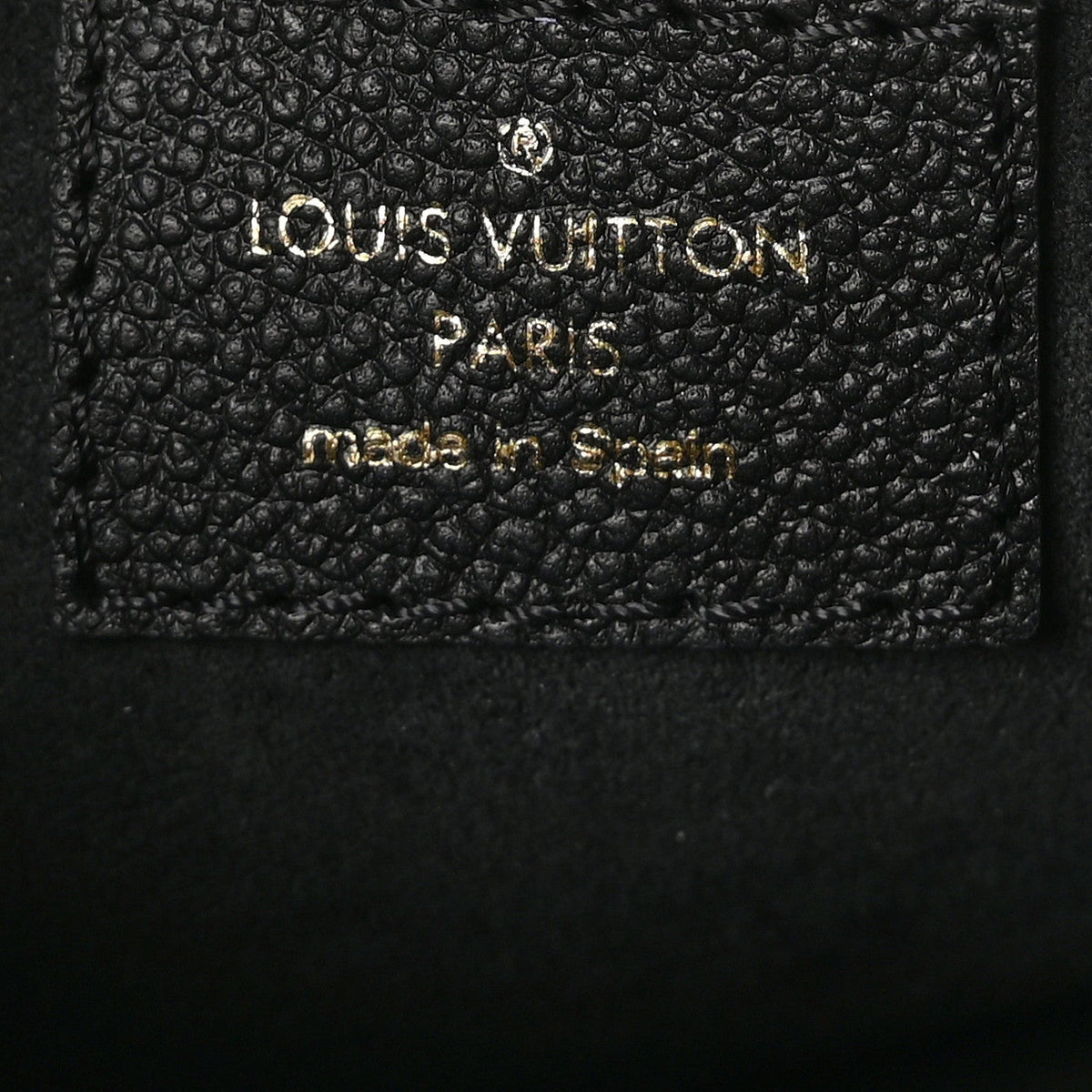 Empreinte Monogram Mini Moon Black