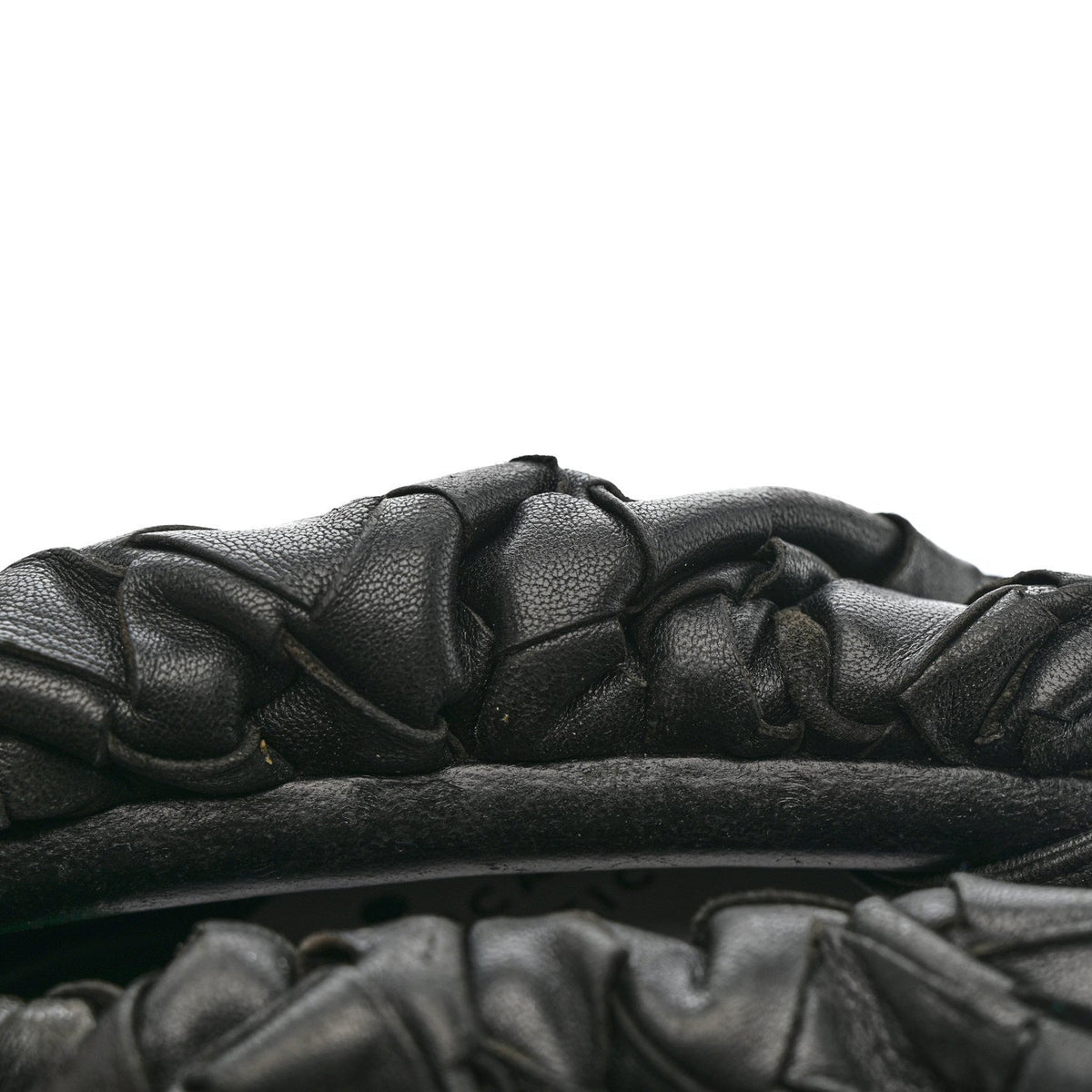 Nappa Intrecciato The Mini Pouch Black