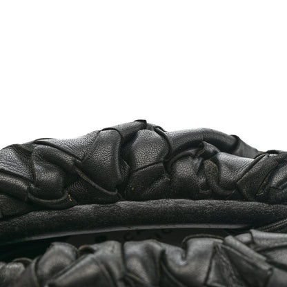 Nappa Intrecciato The Mini Pouch Black