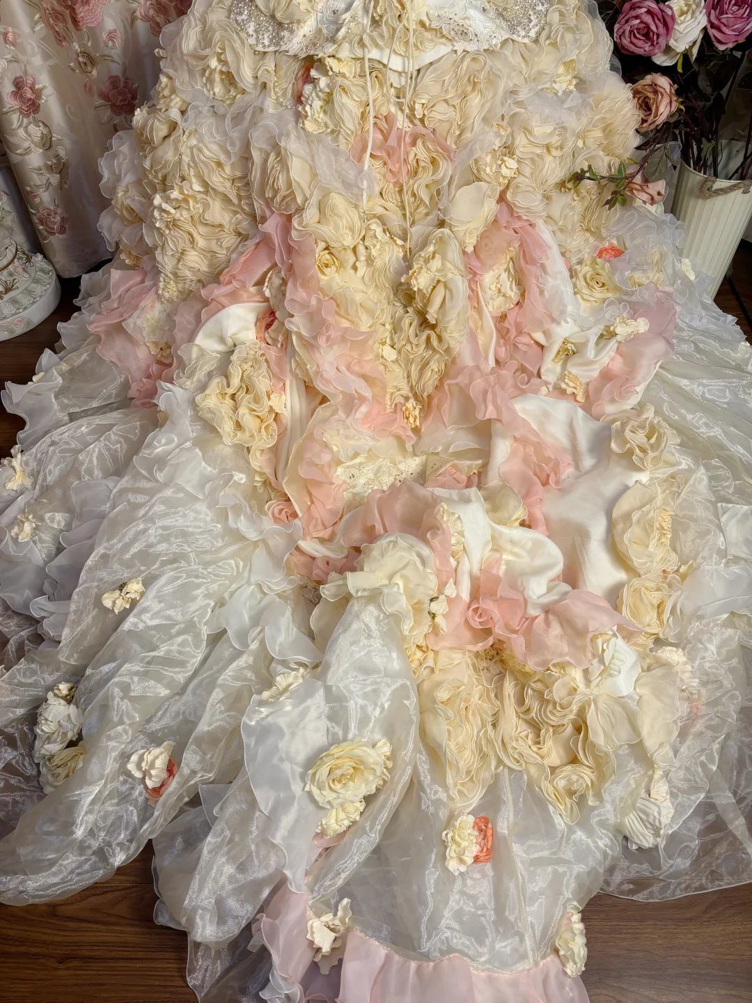Gorgeous Strapless A-Line Ruffles Quinceanera Dresses Sweet 16 Birthday Ball Gowns, D1145