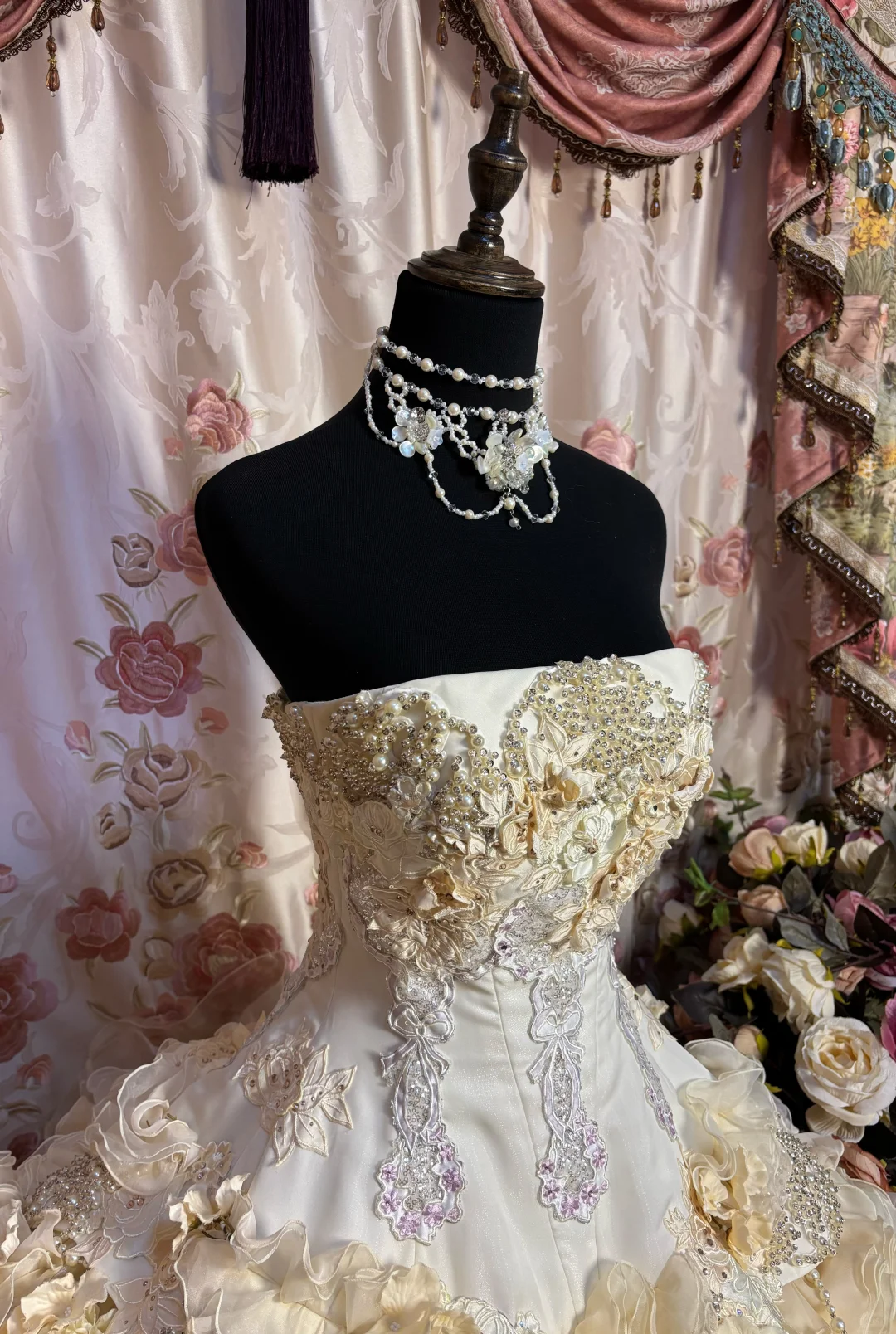 Gorgeous Strapless A-Line Ruffles Quinceanera Dresses Sweet 16 Birthday Ball Gowns, D1145