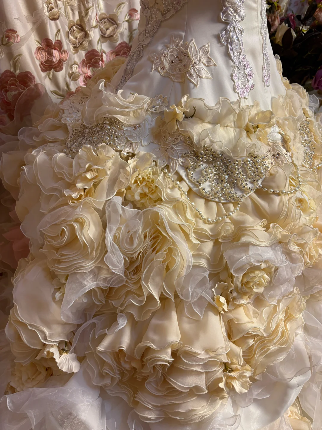 Gorgeous Strapless A-Line Ruffles Quinceanera Dresses Sweet 16 Birthday Ball Gowns, D1145
