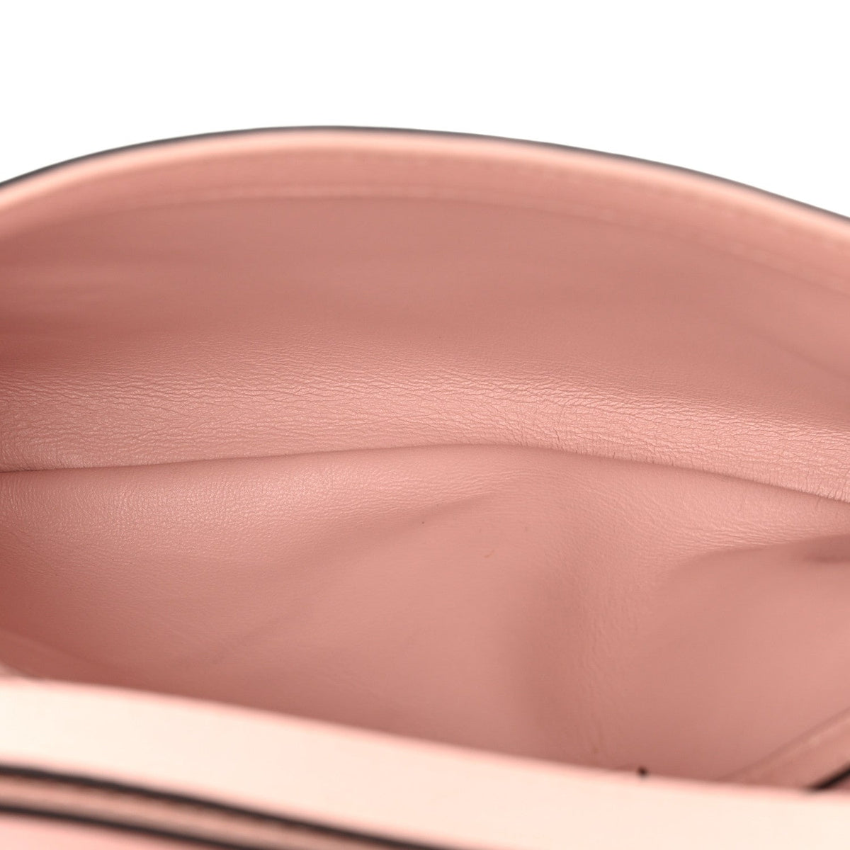 Roxy Calfskin Blondie Chain Shoulder Flap Bag Powder Pink