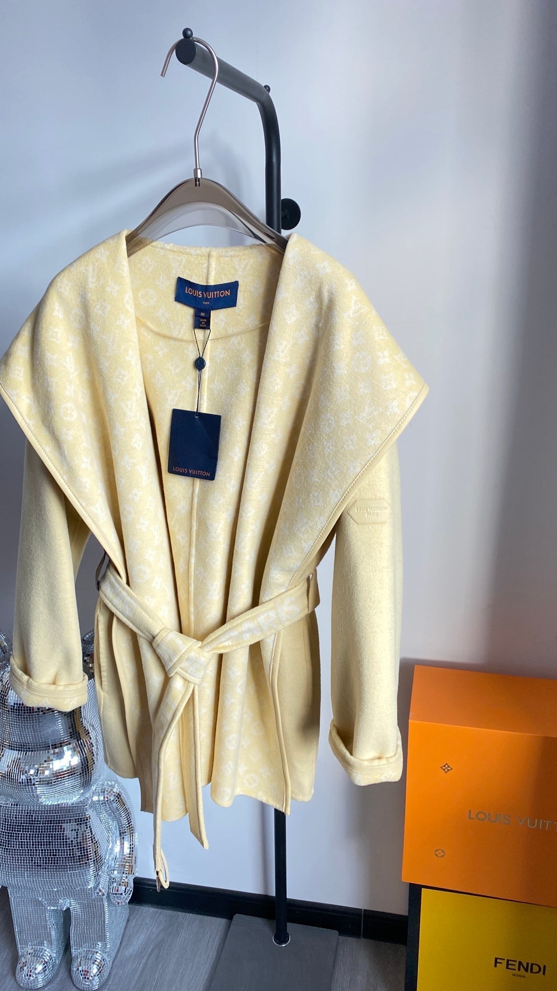 Luxury LUV Wrap Coat 035