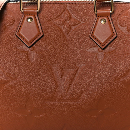 Empreinte Monogram Giant Speedy Bandouliere 25 Cognac