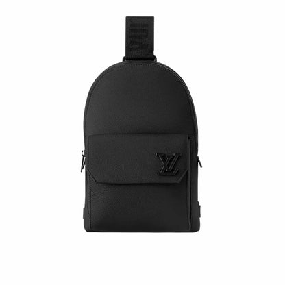 LOUIS VUITTON PILOT SLINGBAG BLACK 20CM M23736