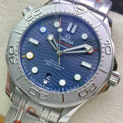 SEAMASTER DIVER 300 STAINLESS STEEL BLUE DIAL