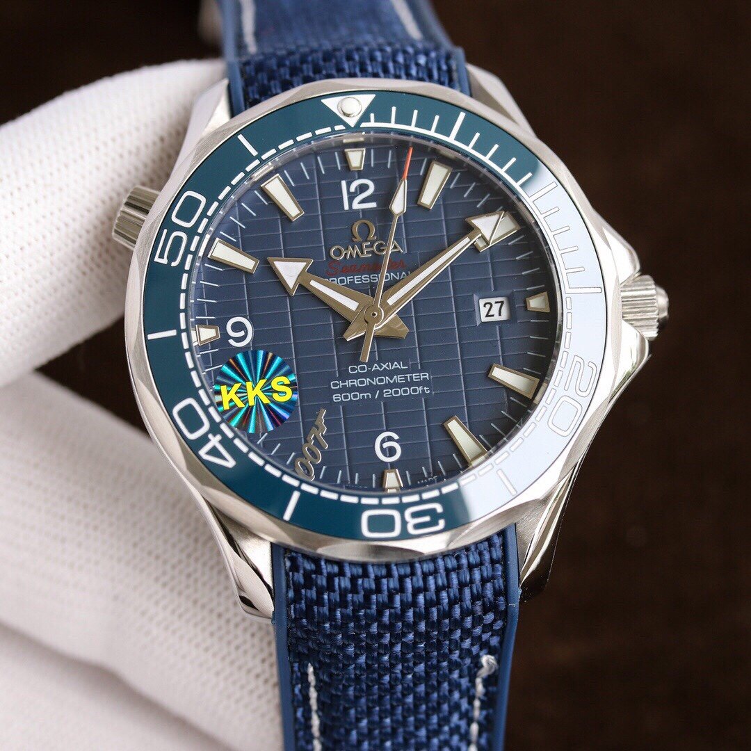 SEAMASTER PROFESSIONAL PLANET OCEAN 600M RUBBER STRAP