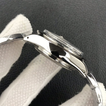 DAYTONA 38MM VINTAGE BLACK BEZEL SILVER DIAL