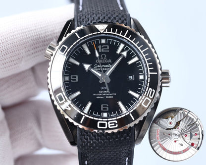SEMASTER PLANET OCEAN 600M BLACK CASE TEXTILE