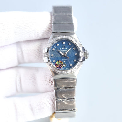 CONSTELLATION 27MM STEEL DIAMOND BEZEL