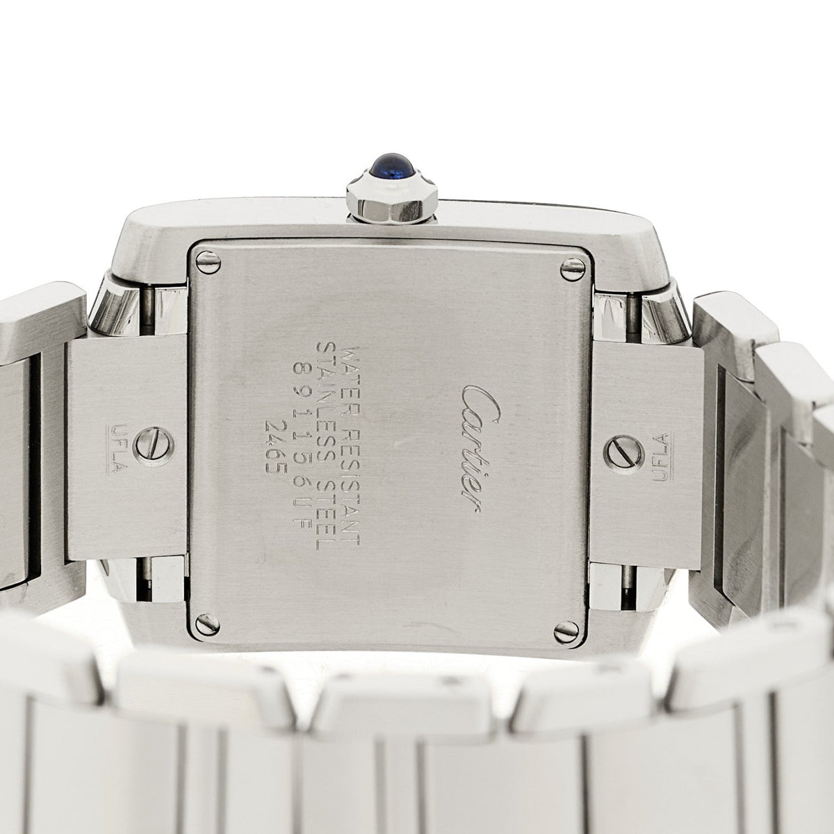 Stainless Steel 25mm Tank Francaise Quartz Watch