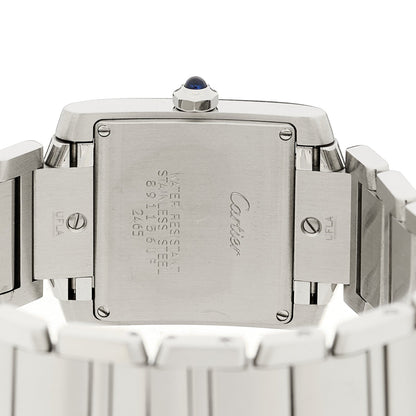 Stainless Steel 25mm Tank Francaise Quartz Watch