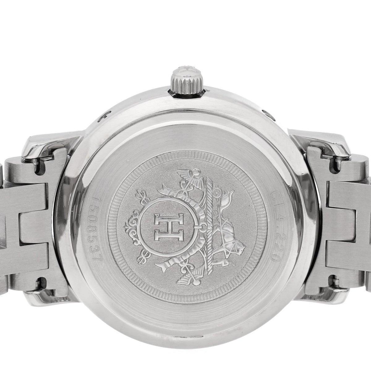 Stainless Steel 24mm Clipper Quartz Watch Gold