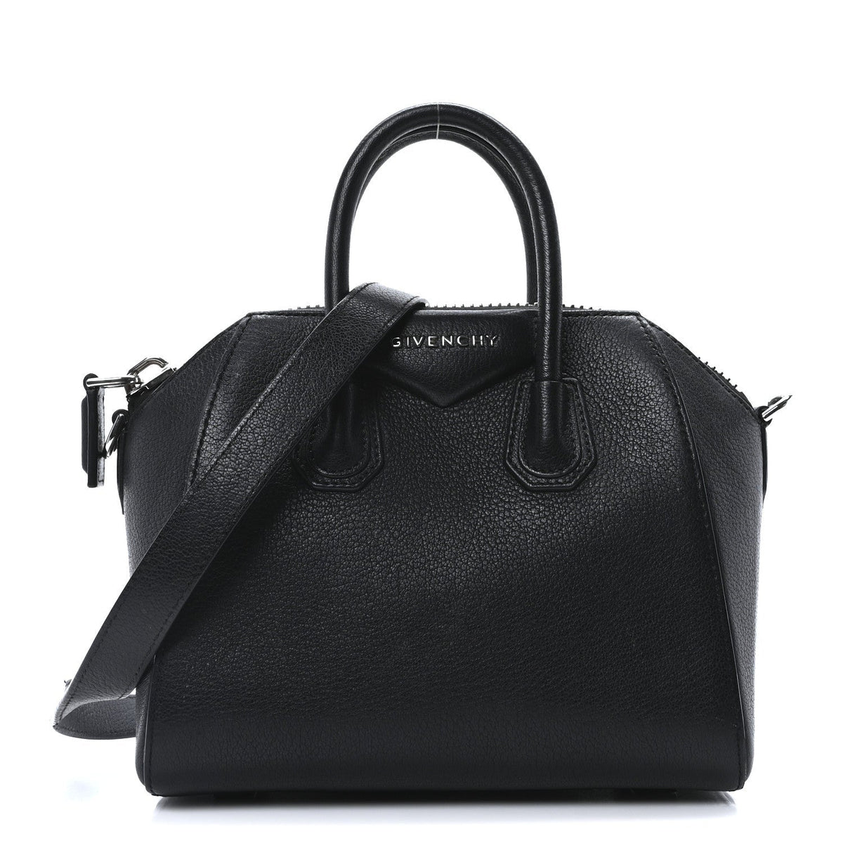 Sugar Goatskin Mini Antigona Black