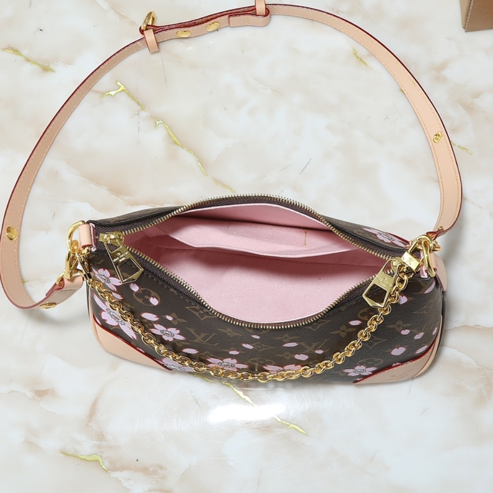 LOUIS VUITTON X TAKASHI MURAKAMI BOULOGNE SAKURA BROWN 27CM M13265