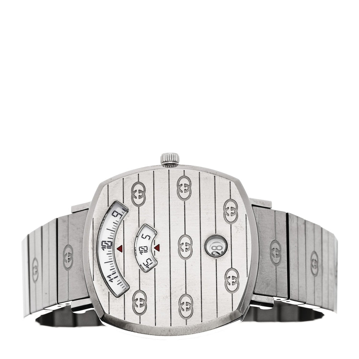 Stainless Steel 35mm Grip Quartz Watch