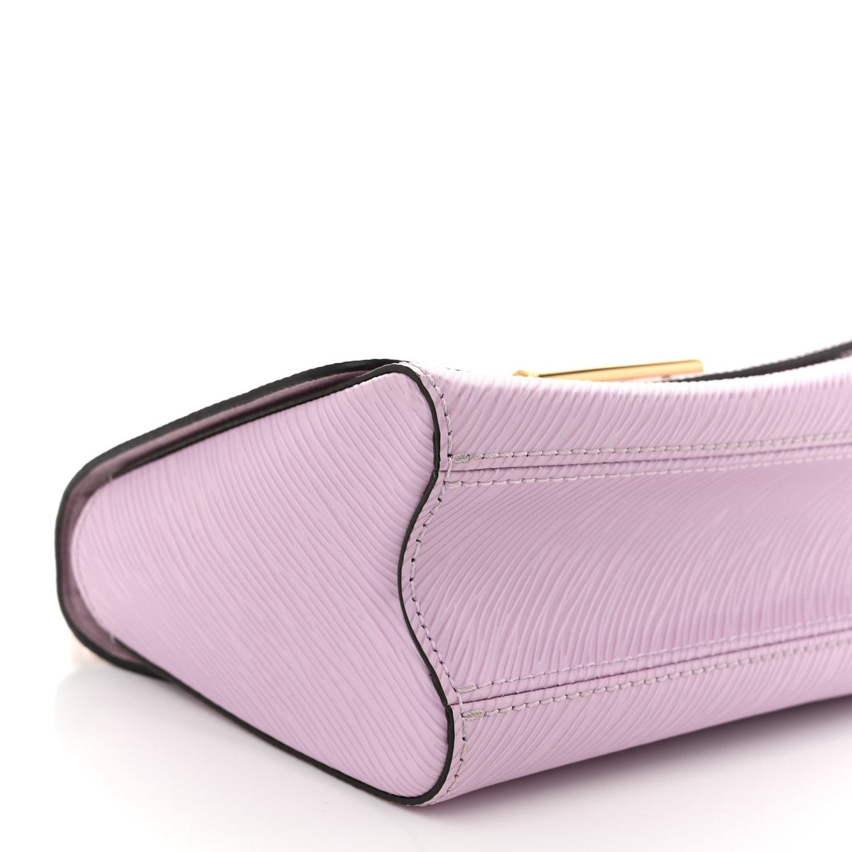 Epi Twist Monogram Flower Chain Shoulder Bag MM Wisteria Pink Purple