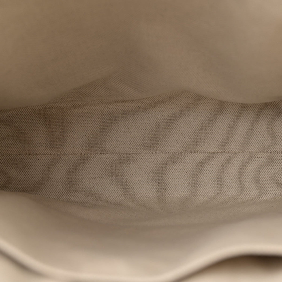 Goatskin Logo Embossed Shopping Tote Limone