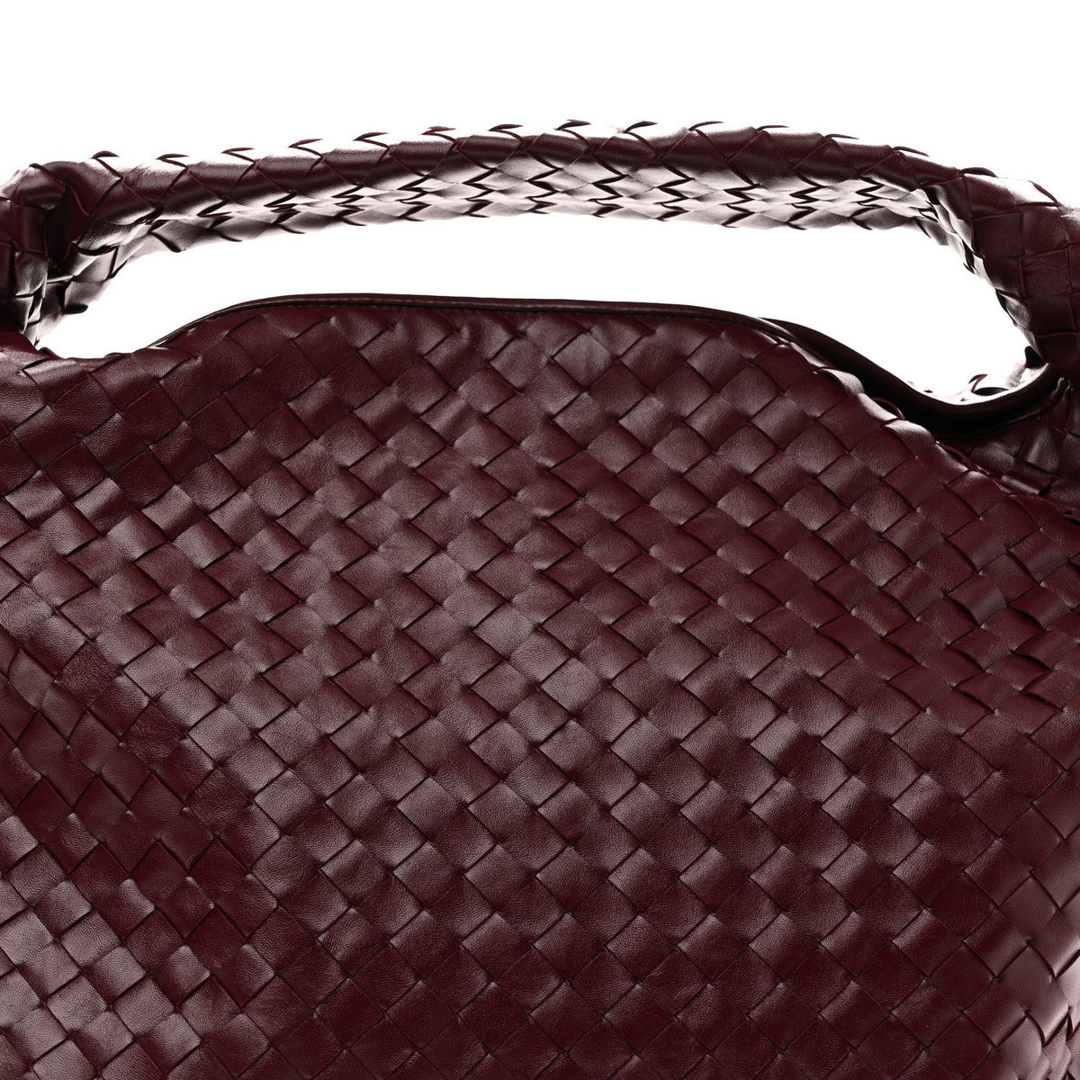 Calfskin Intrecciato Large Hop Barolo