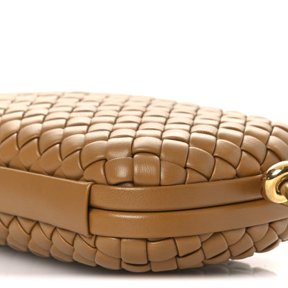 Calfskin Intrecciato Knot On Strap Camel