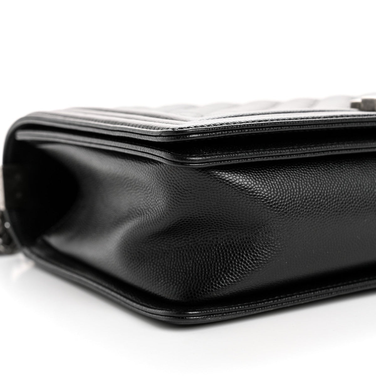 Caviar Quilted New Medium Boy Flap Black