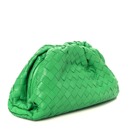 Nappa Intrecciato Teen Pouch Parakeet