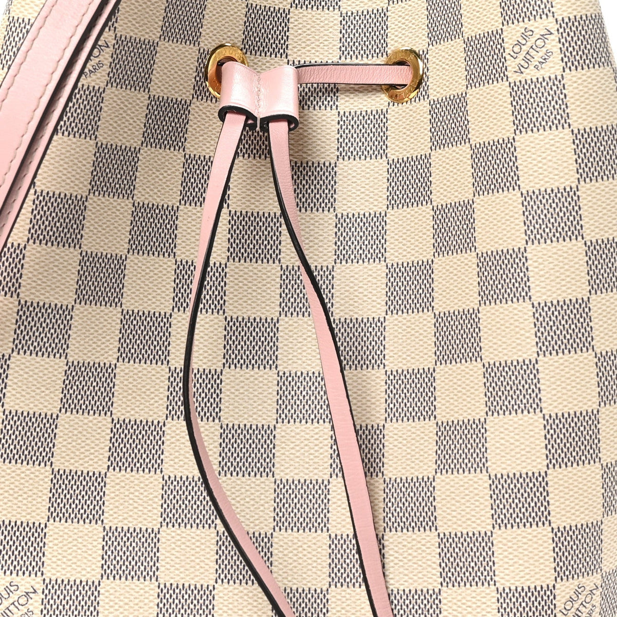 Damier Azur Neonoe MM Eau De Rose