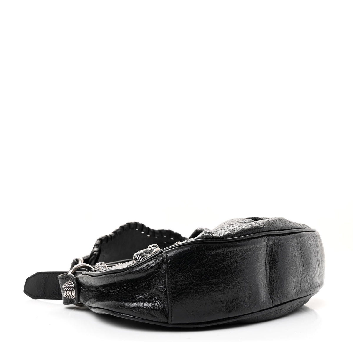 Agneau Arena Le Cagole Shoulder Bag XS Black