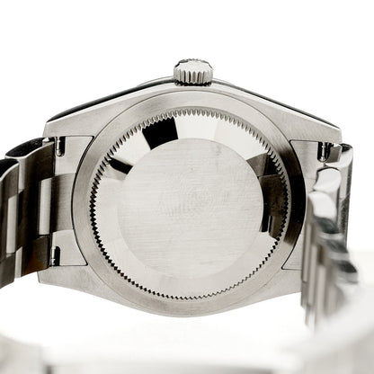Stainless Steel 34mm Oyster Perpetual Watch Pistachio 124200