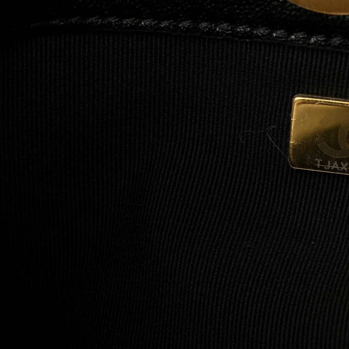 Suede Calfskin Shiny Lambskin Quilted Shopping Bag Beige Black